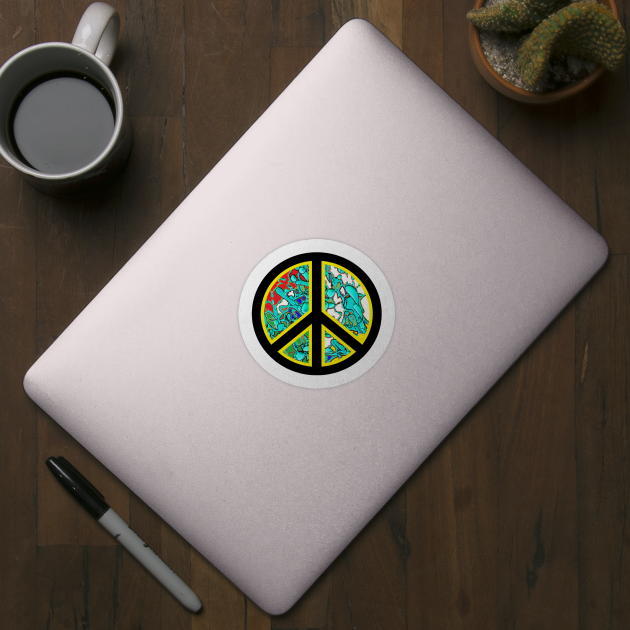 peace symbol art by LowEndGraphics